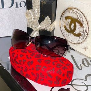 Chicos sunglasses with red leopard case